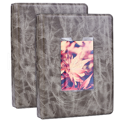 4 Inch PU Leather Photo Album AJEW-WH0248-396A-1