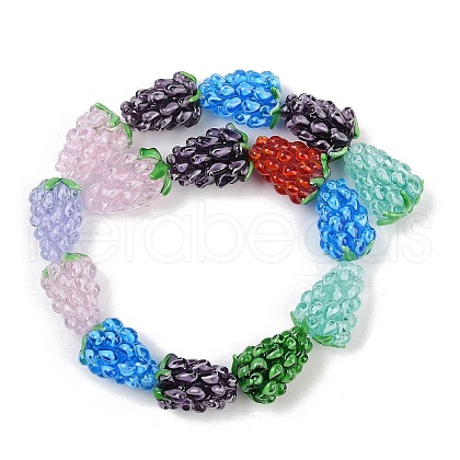 Handmade Lampwork Enamel Beads LAMP-U004-07M-1