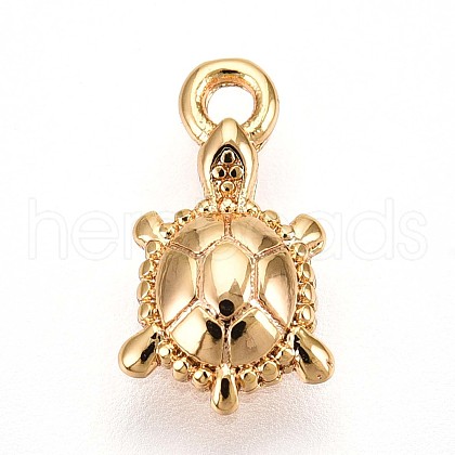 Brass Pendants KK-T075-52G-1