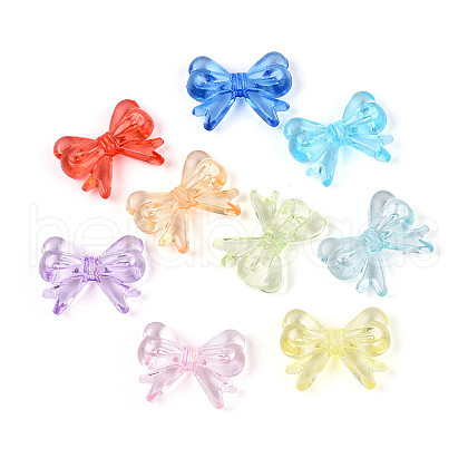 Transparent Acrylic Beads OACR-N143-03-1