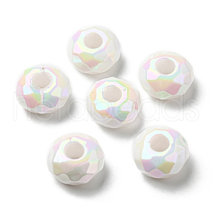 Opaque Acrylic Beads SACR-D005-02-1