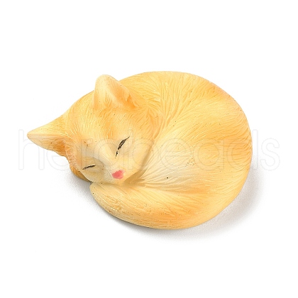 Resin Cat Display Decorations DJEW-O003-01A-1