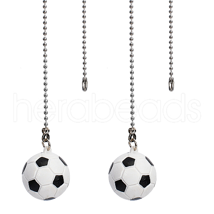 Plastic Pendant Decoration HJEW-WH0008-30P-1