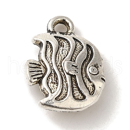 Tibetan Style Alloy Pendants TIBEP-L021-35AS-1