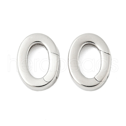 925 Sterling Silver Spring Gate Rings STER-S012-08P-1
