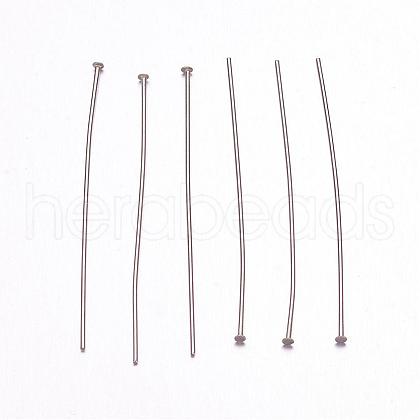 304 Stainless Steel Flat Head Pins STAS-H358-01A-1