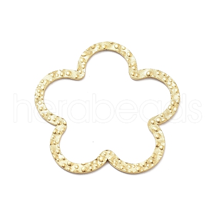 304 Stainless Steel Textured Linking Rings STAS-Z091-07G-03-1