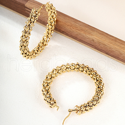 Stainless Steel Hoop Earring for Women MC0462-2-1