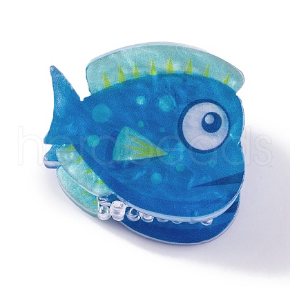 Cute Mini Tropical Fish Acrylic Claw Hair Clips PHAR-A012-04A-1