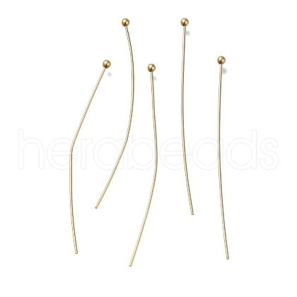 Brass Ball Head Pins KK-H502-03Q-G-1