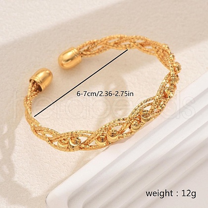 Brass Cuff Bangles CA3050-4-1