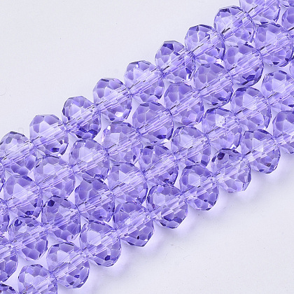 Baking Paint Glass Beads Strands EGLA-Q120-A-B01-1