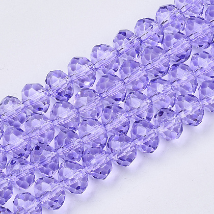 Baking Paint Glass Beads Strands EGLA-Q120-A-B01-1