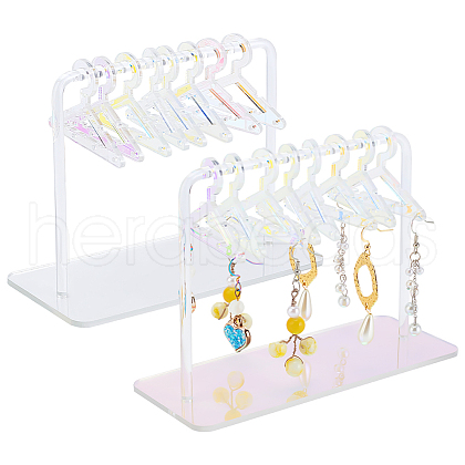 Acrylic Earring Display Stands AJEW-WH0304-73D-1