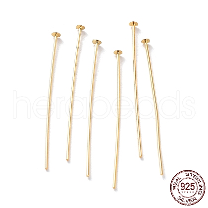 925 Sterling Silver Flat Head Pins STER-M117-03C-G-1