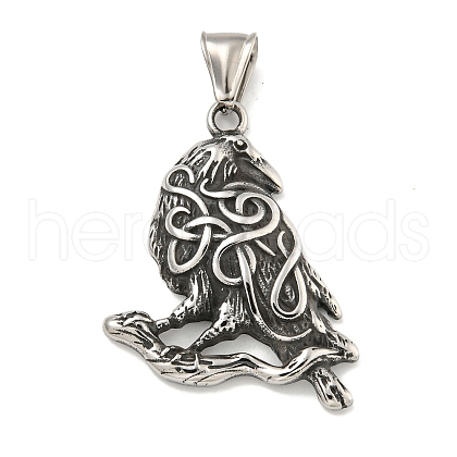 316 Surgical Stainless Steel Pendants STAS-E212-129AS-1