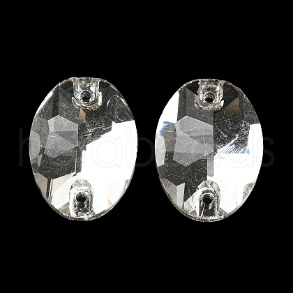Glass Connector Charms GLAA-A006-17A-1