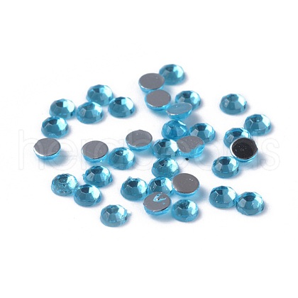 Imitation Taiwan Acrylic Rhinestone Cabochons GACR-A002-3mm-08-1