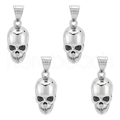 Unicraftale 4Pcs 316 Surgical Stainless Steel Pendants STAS-UN0047-81-1