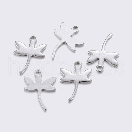 Tarnish Resistant 304 Stainless Steel Charms STAS-F159-49P-1