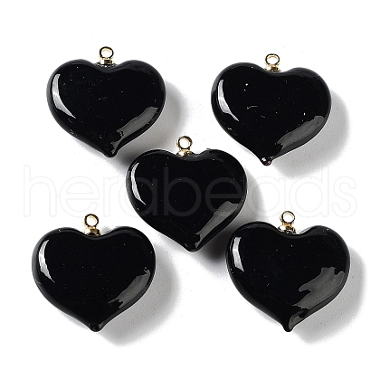 Handmade Lampwork Pendants LAMP-G160-01F-01-RS-1