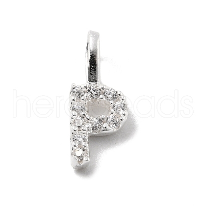 925 Sterling Silver with Cubic Zirconia Charms STER-Q004-01P-S-1