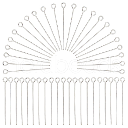 SOFPLATE 600Pcs Brass Eye Pin KK-SP0001-69A-S-1
