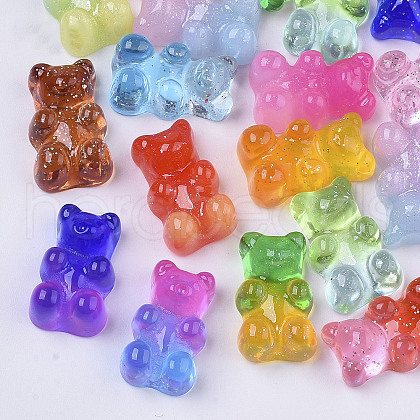 Transparent Resin Cabochons X-CRES-S303-53-A-M-1