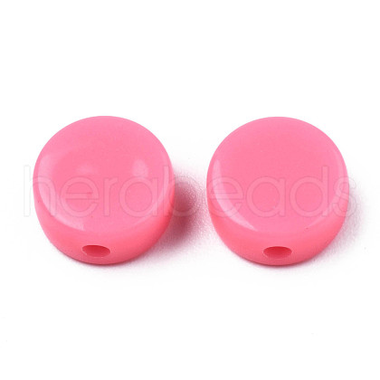 Opaque Acrylic Beads SACR-N014-002G-1