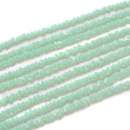 Glass Beads Strands GLAA-L031-01-C14-1