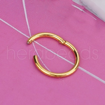 316L Stainless Steel Hoop Nose Rings WGEE114-07-1