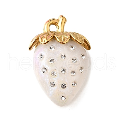 304 Stainless Steel Acrylic Pendants STAS-E549-03G-01-1