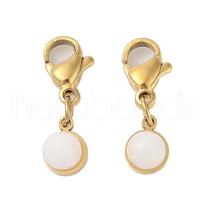 Ion Plating(IP) 316 Surgical Stainless Steel Pendant Decorations STAS-A097-04G-05-1