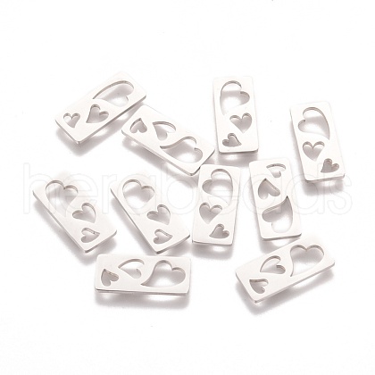 Non-Tarnish 201 Stainless Steel Pendants STAS-Q201-T149-1