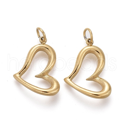Ion Plating(IP) 304 Stainless Steel Pendants STAS-H100-17G-1