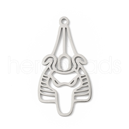 Non-Tarnish 304 Stainless Steel Pendants STAS-K250-05P-1