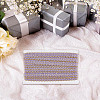 Polyester Filigree Wavy Lace Ribbon OCOR-WH0082-211B-6