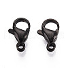 304 Stainless Steel Lobster Claw Clasps STAS-T065-11mm-34B-1