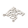 Non-Tarnish 201 Stainless Steel Pendants STAS-E175-03P-3