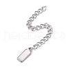 Tarnish Resistant 304 Stainless Steel Chain Extender STAS-F268-53P-1