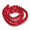 Transparent Glass Beads EGLA-A035-T8mm-D07-3