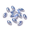 Opaque Glass Cabochons GGLA-S038-03B-5x10-1