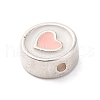925 Sterling Silver Enamel Beads STER-D303-02S-A-2