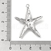 Ocean Theme Anti-Tarnish 304 Stainless Steel Pendants STAS-Z092-06P-01-3