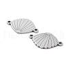 Tarnish Resistant 201 Stainless Steel Connector Charms STAS-A090-16P-2