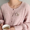 Alloy Rhinestone Brooch PW-WG78135-01-2