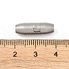 Non-Tarnish 304 Stainless Steel Locking Tube Magnetic Clasps X-STAS-F194-20P-3