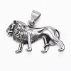 316 Surgical Stainless Steel Pendants STAS-H387-08AS-1