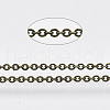 Brass Cable Chains CHC-034Y-AB-NR-1