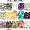  750Pcs 15 Styles Natural & Synthetic Gemstone Beads G-NB0003-89-5